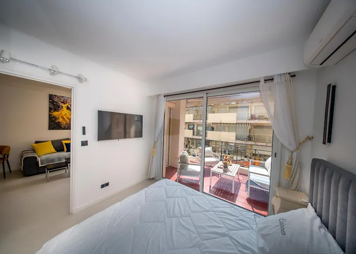Apartmán Luxe 1 Minute A Pied Du Martinez Shopping Vu *